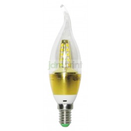 Ampolleta Led Fría Tipo Vela 3 Watts E14