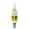 Ampolleta Led Cálida Dorada Tipo Vela 5 Watts E14