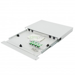 Distribuidor óptico 4FO 1U con 4xSC/APC deslizable Furukawa