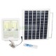 Foco led 100W con panel solar y control remoto