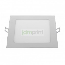 Foco Panel Led Embutido Cuadrado 18W Natural MegaBright