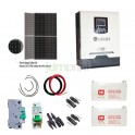 Kit Solar 2000W con 540w en Panel +20% Bifacial