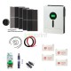 Kit Solar 4000W con 2160w en Panel +20% Bifacial
