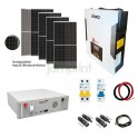 Kit solar litio Solar 5500w con 2160w en Panel +20% Bifacial