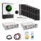 Kit solar litio full Kit 8000w con 4320w en Panel +20% Bifacial
